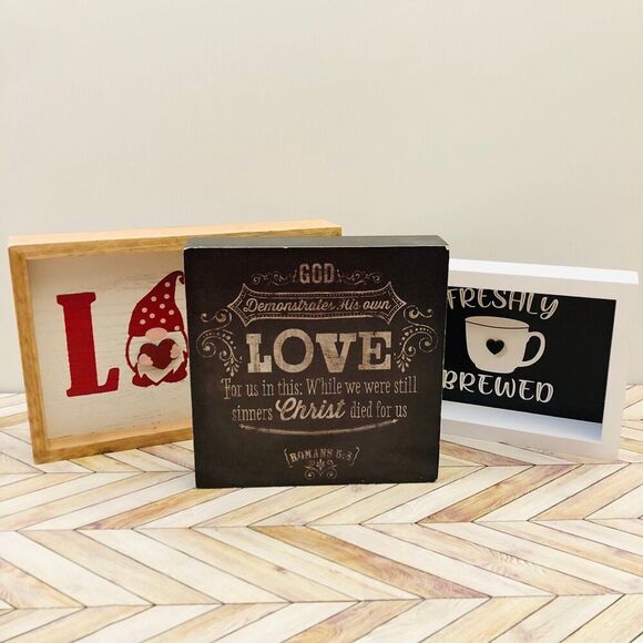 Home Decor Wall Art Bundle Coffee Bar Decor - Picture 1 of 8